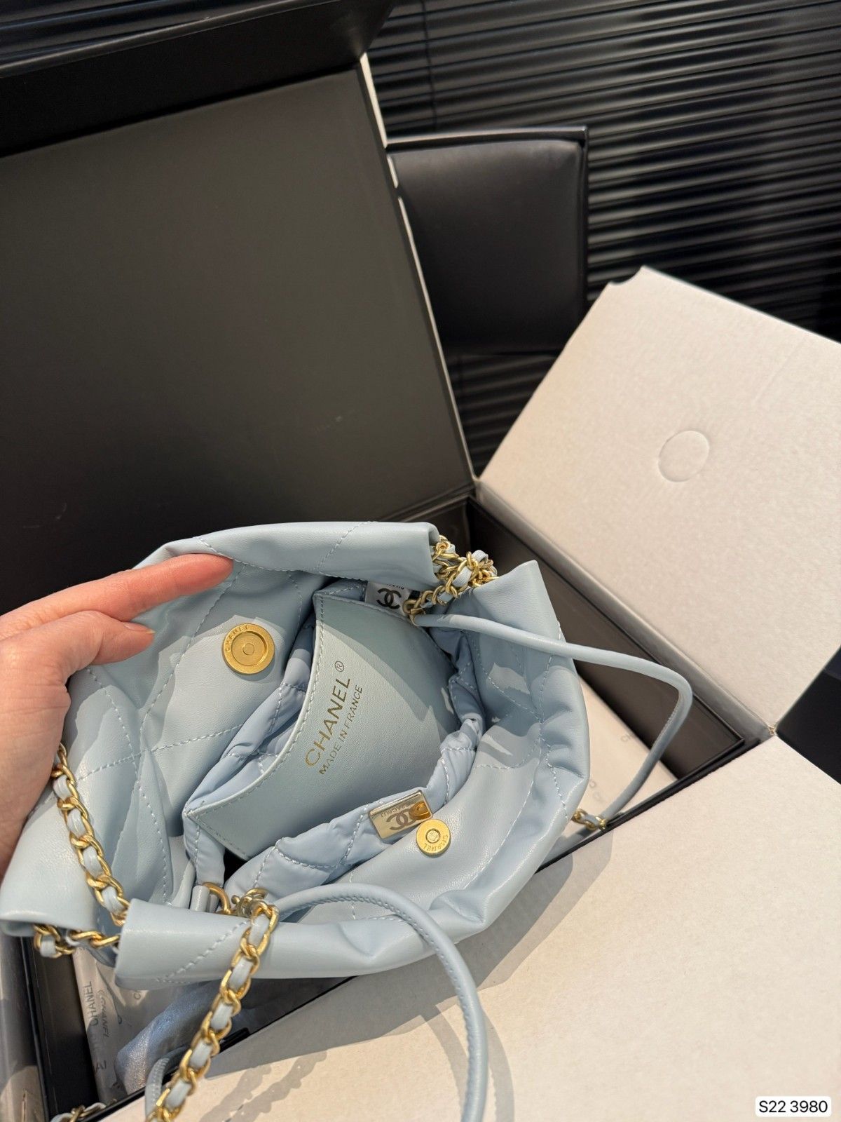 シャネル CHANEL 22 ミニバック 2WAY 可愛い A30444