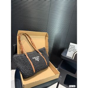 プラダ 織りトートバッグ 春夏新作バッグ 可愛い A30452