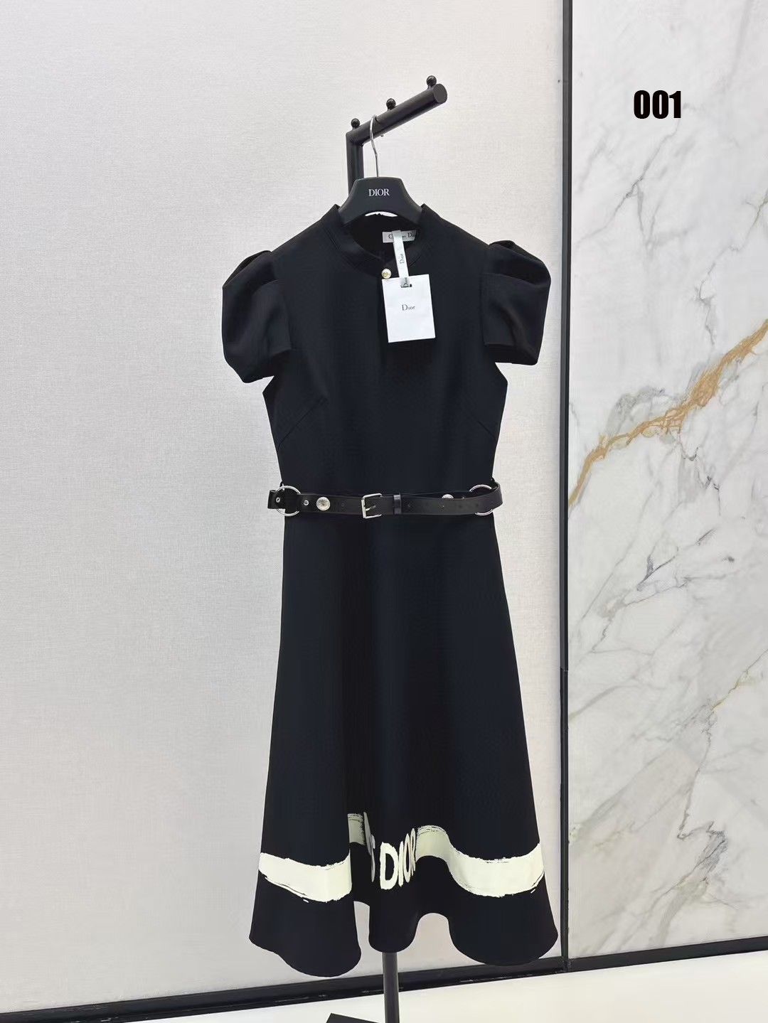 ディオール MISS DIOR ワンピース パフスリーブドレス オシャレ A30450