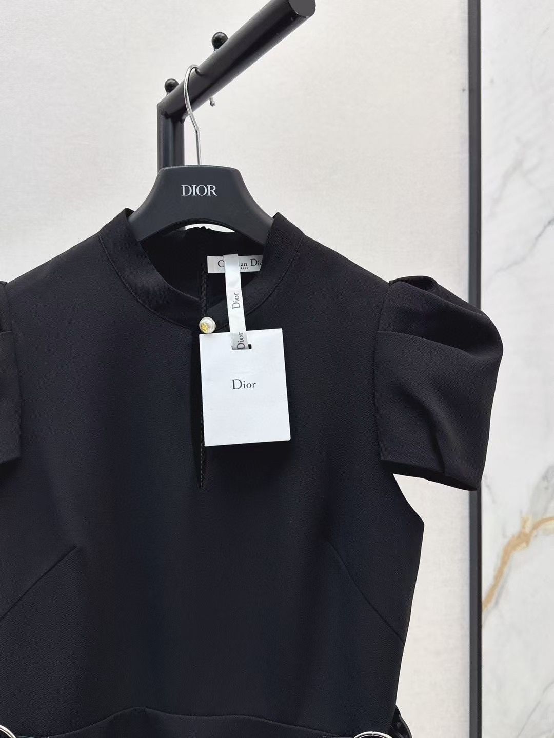 ディオール MISS DIOR ワンピース パフスリーブドレス オシャレ A30450