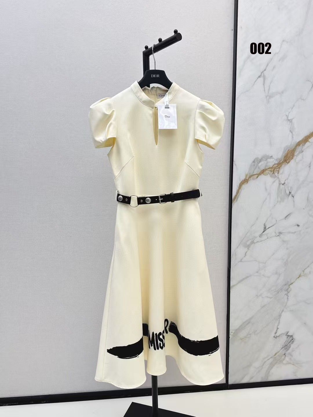 ディオール MISS DIOR ワンピース パフスリーブドレス オシャレ A30450