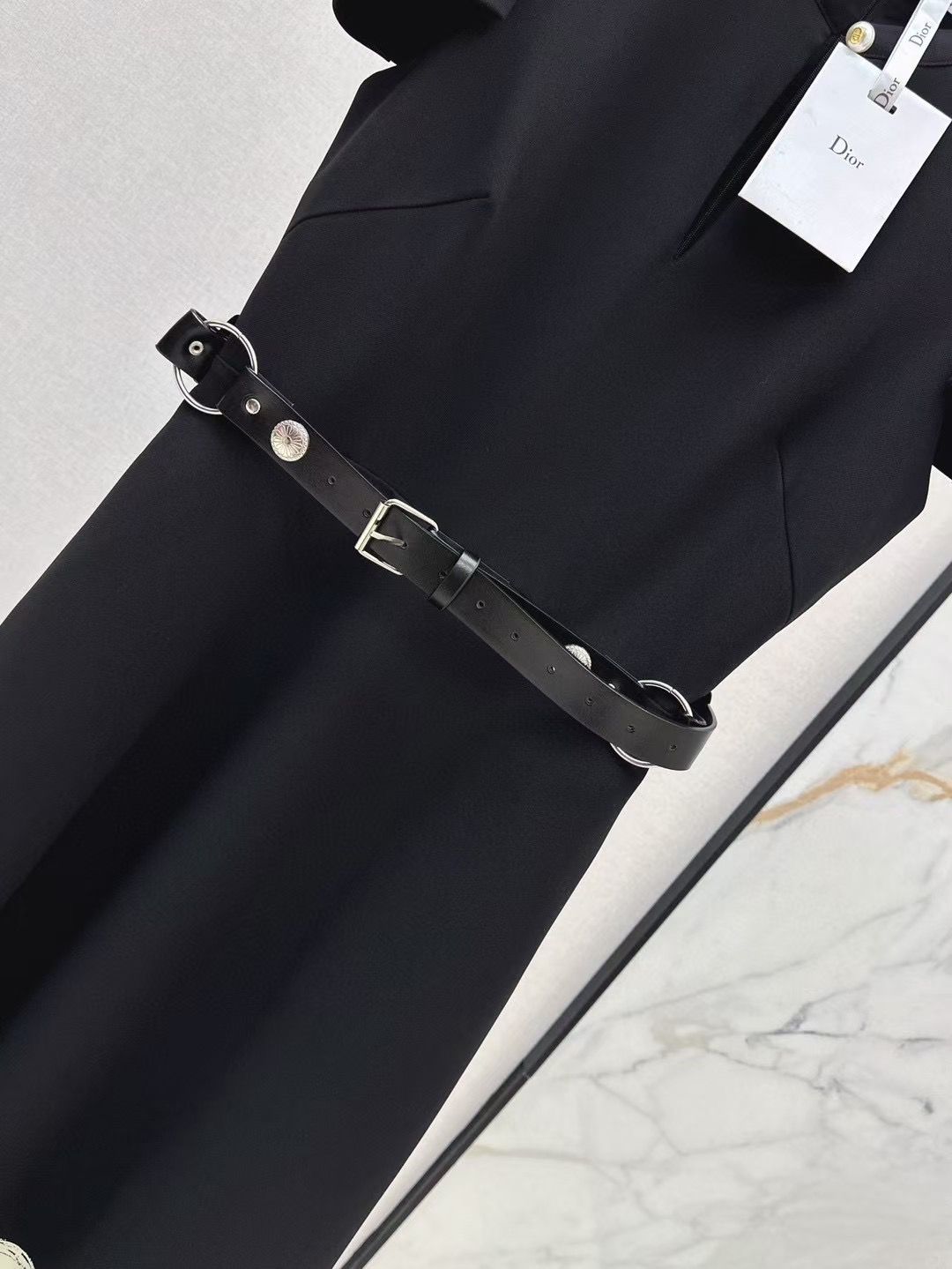 ディオール MISS DIOR ワンピース パフスリーブドレス オシャレ A30450