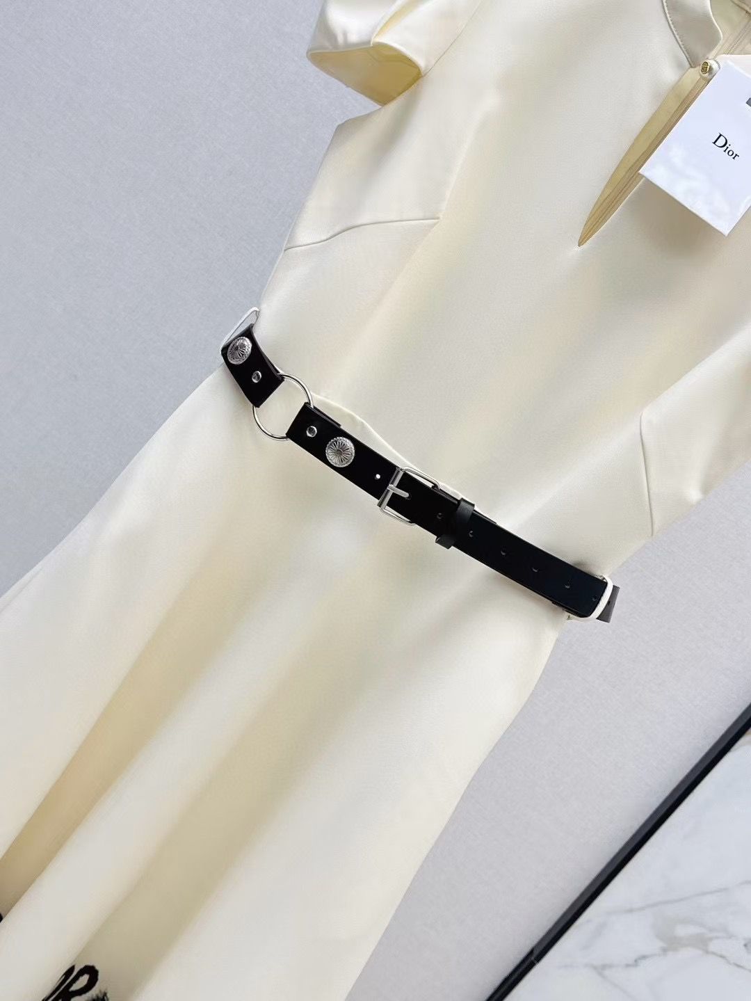 ディオール MISS DIOR ワンピース パフスリーブドレス オシャレ A30450