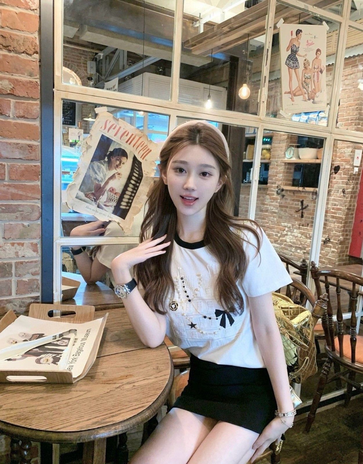 シャネル 半袖Tシャツ リボンパール エンボスロゴ A30452