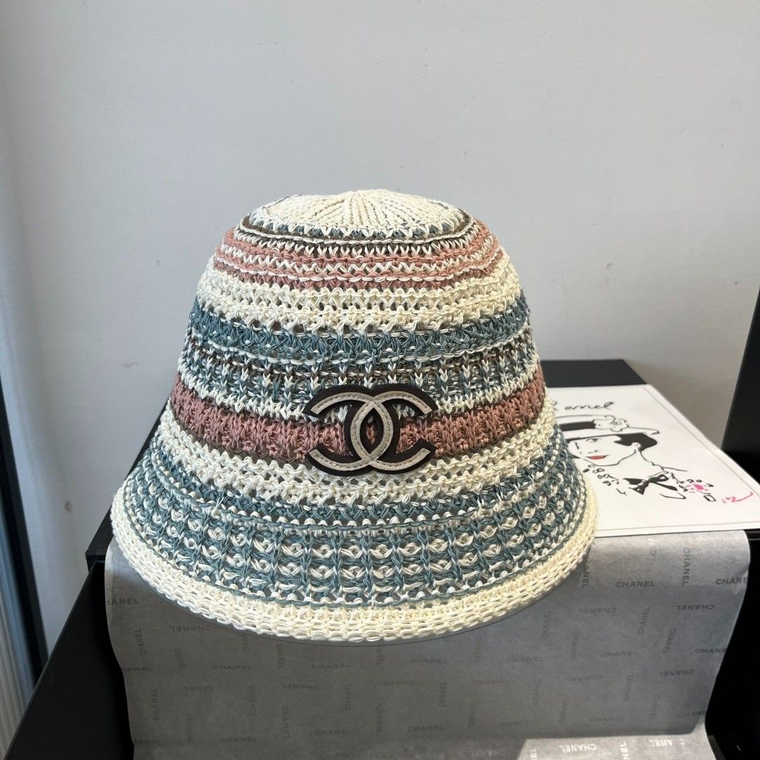 シャネル ニットバケットハット 可愛い A30477