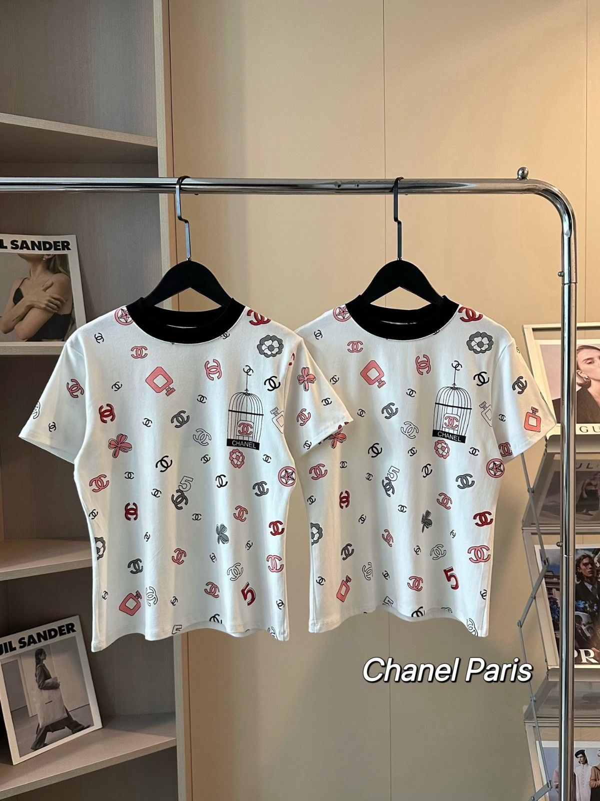 シャネル ショートTシャツ カラフル レディース オシャレ A30500