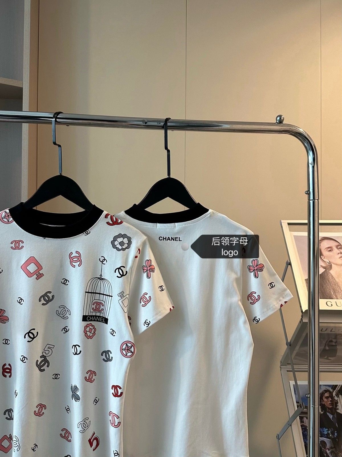 シャネル ショートTシャツ カラフル レディース オシャレ A30500