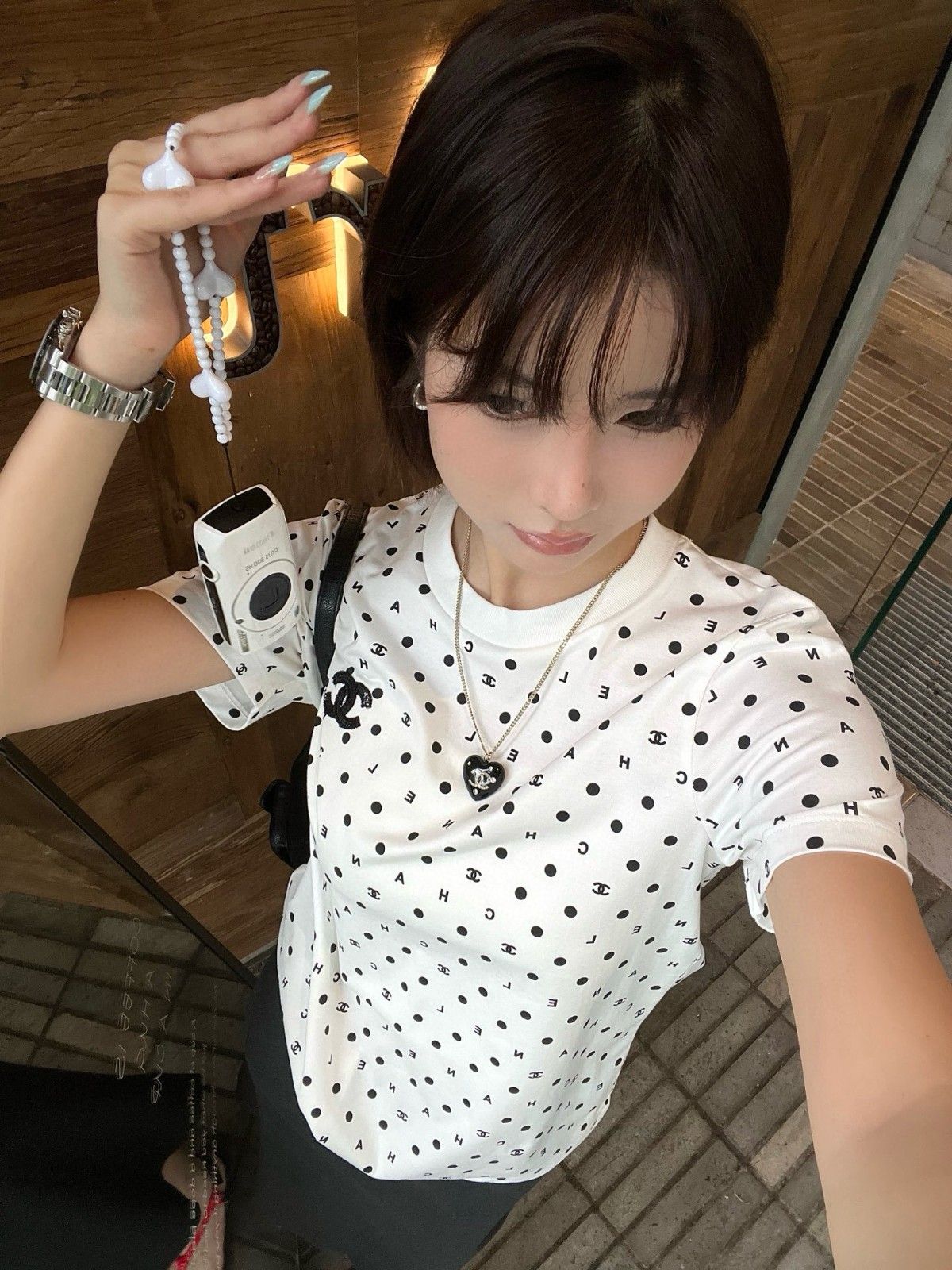 シャネル 半袖tシャツ レディース オシャレ A30494