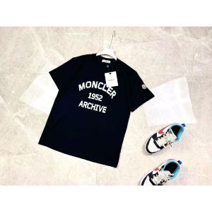 モンクレール Tシャツ コットン ゆったり カジュアル A30499