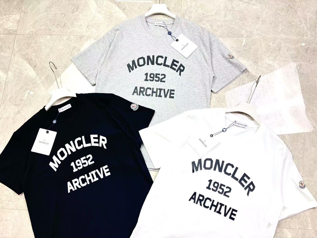 モンクレール Tシャツ コットン ゆったり カジュアル A30499