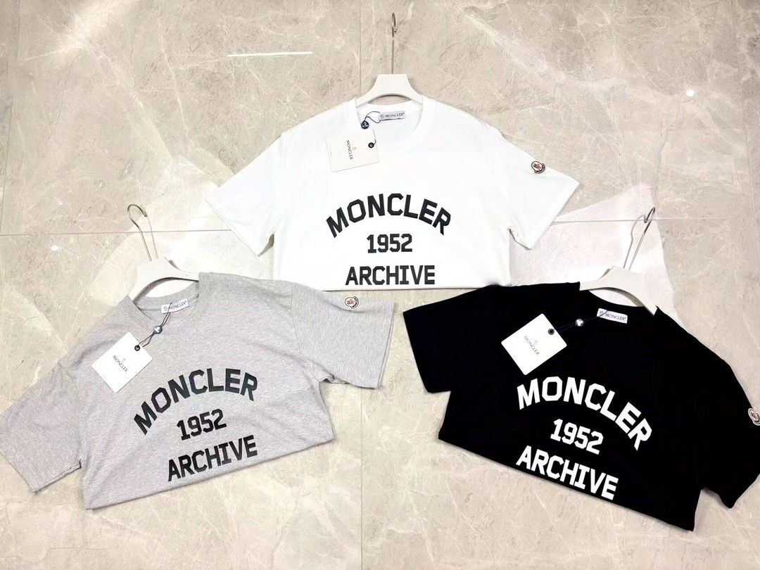 モンクレール Tシャツ コットン ゆったり カジュアル A30499
