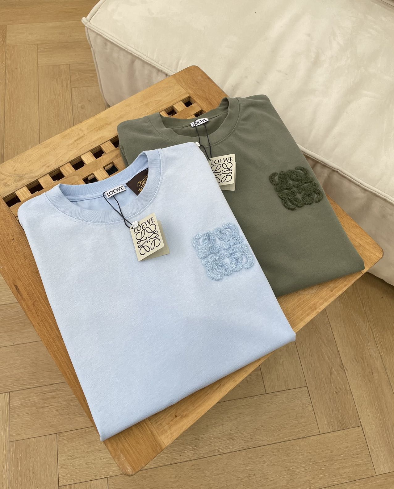 ロエベ 半袖tシャツ オーバーサイズ カップル A30498
