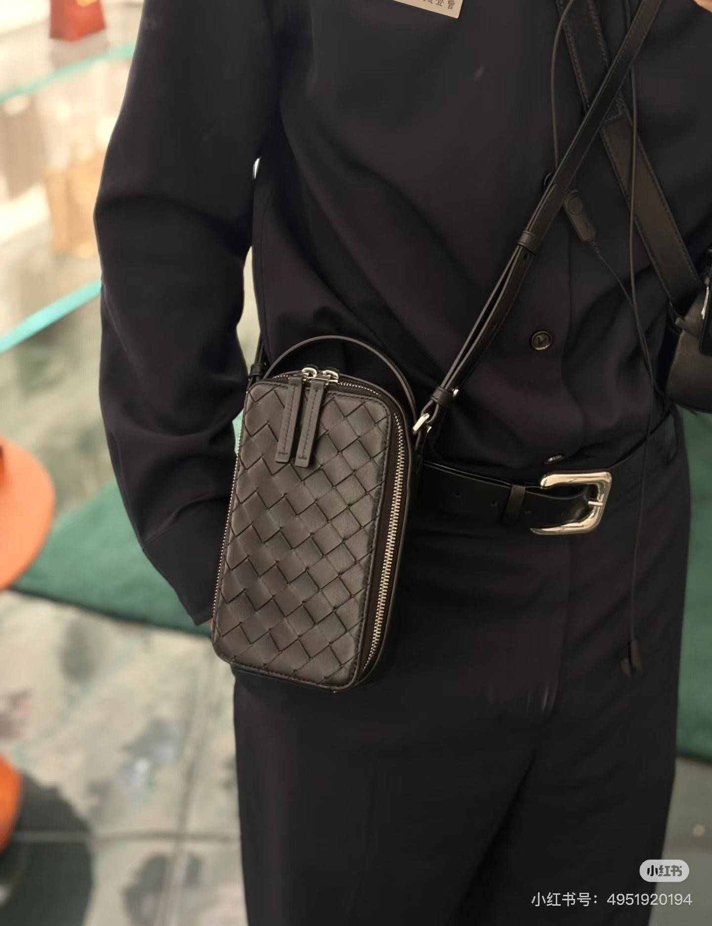 ボッテガ ヴェネタ Getaway スマホポーチ ミニバッグ 男女向け A30514