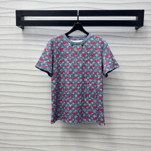 ルイヴィトン 半袖tシャツ チェリー プリント 可愛い A30508