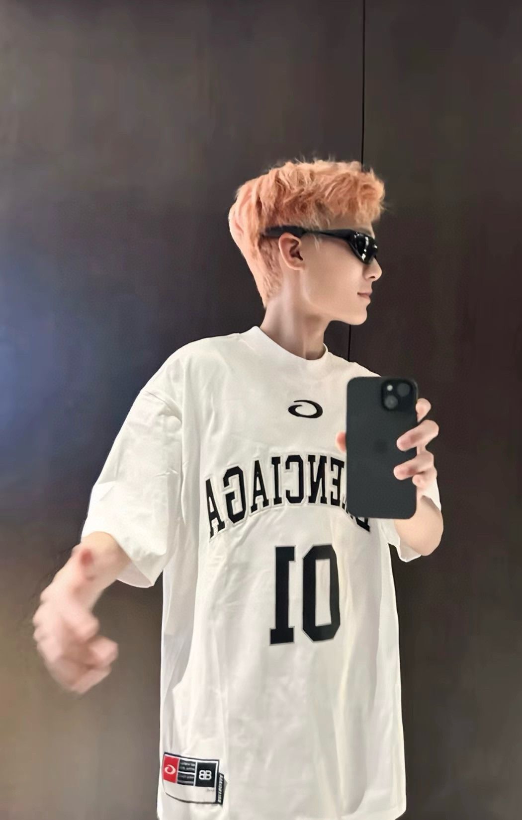 バレンシアガ SS25 Basketball 半袖Tシャツ プリント カッコイイ A30506