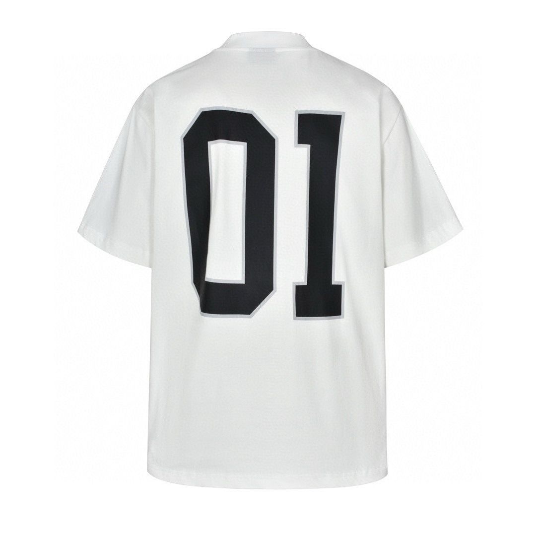 バレンシアガ SS25 Basketball 半袖Tシャツ プリント カッコイイ A30506