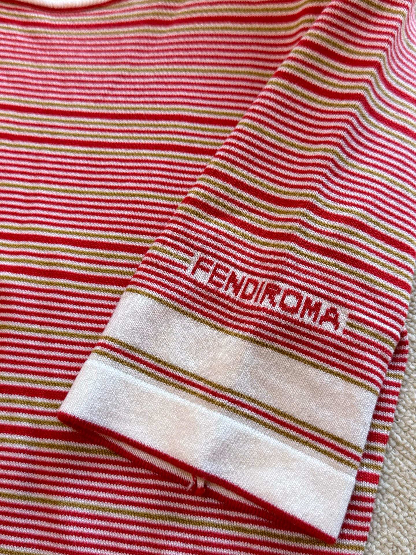 フェンディ ニットドレス レタージャカード オシャレ A30523