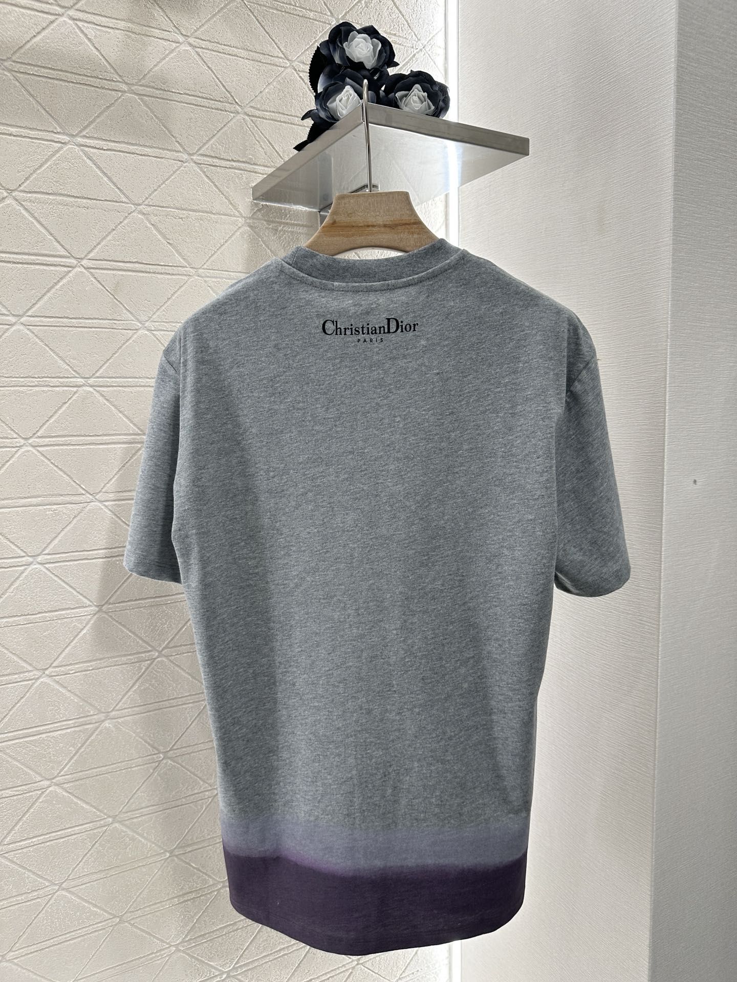 ディオール 半袖tシャツ レディース コットン 高級感 A30522