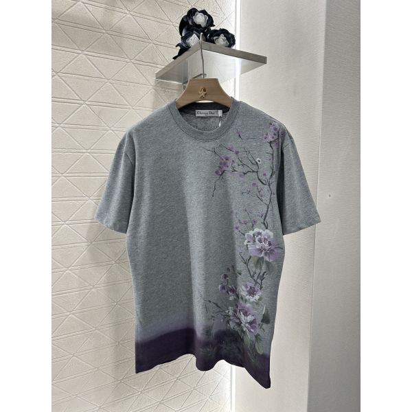 ディオール 半袖tシャツ レディース コットン 高級感 A30522