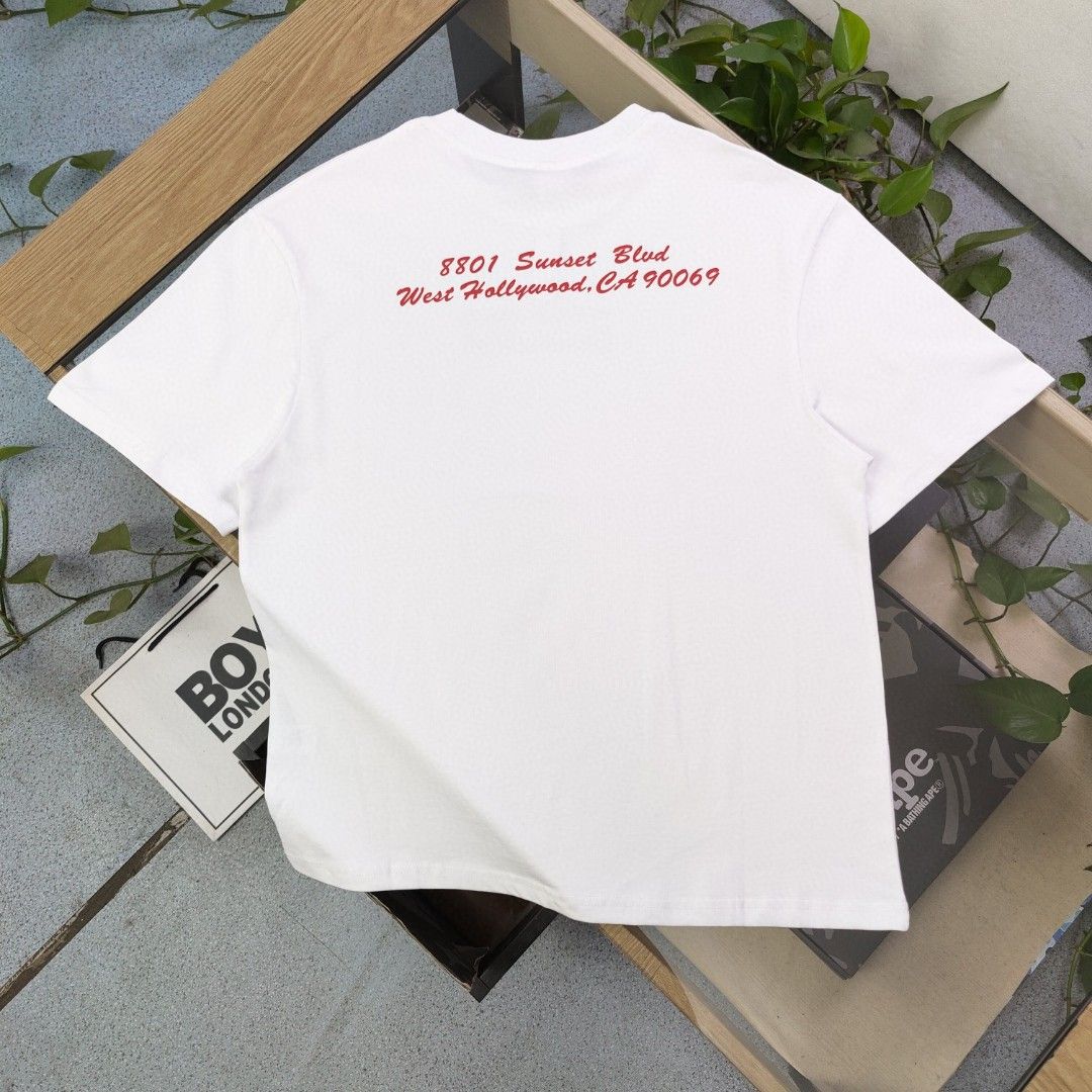 シュプリーム 半袖 Tシャツ クラシックロゴ プリント カジュアル A30521