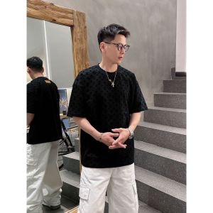 ルイヴィトン 半袖Tシャツ 夏の新作定番 ロゴジャカード A30516
