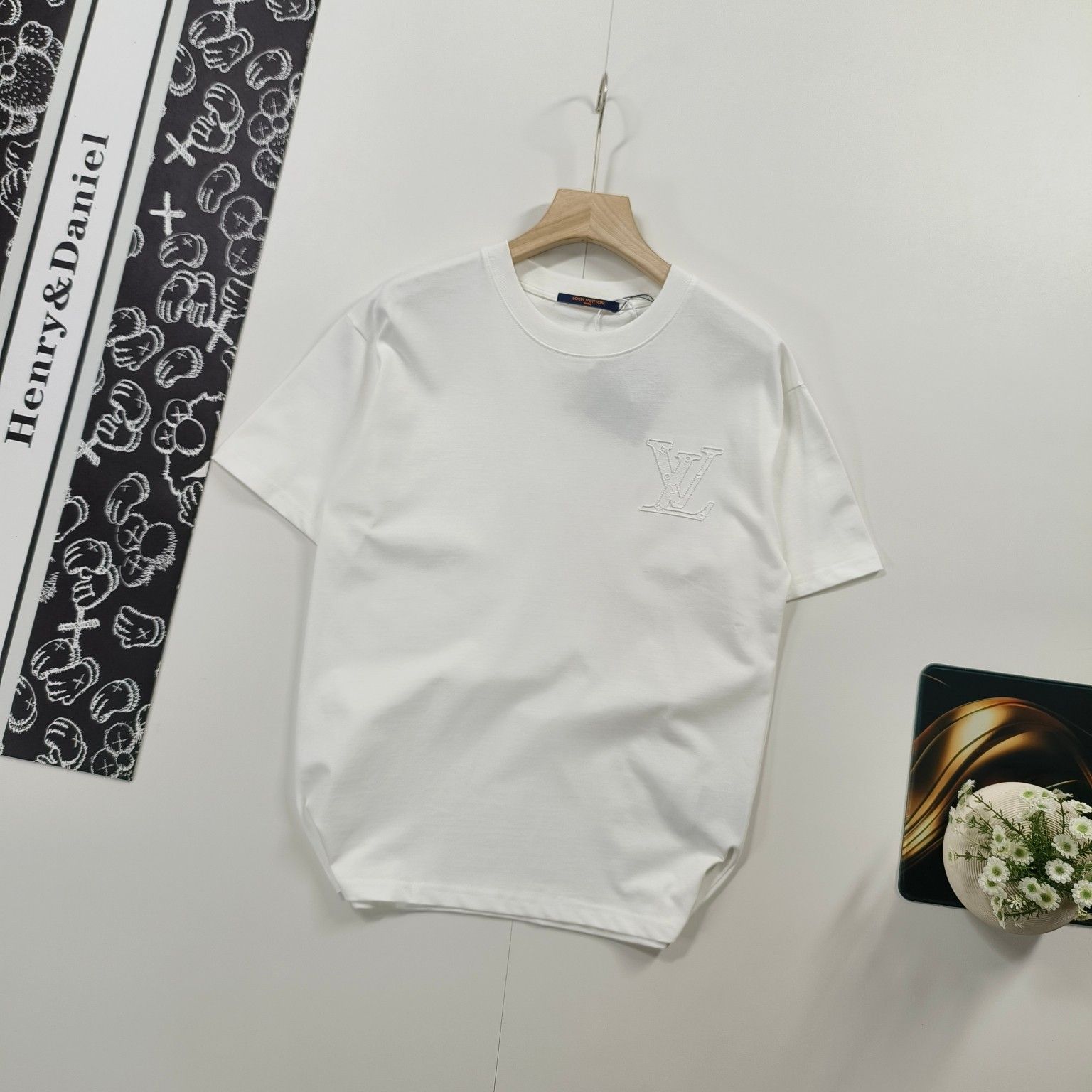 ルイヴィトン 半袖Tシャツ 夏の新作定番 カップル A30515