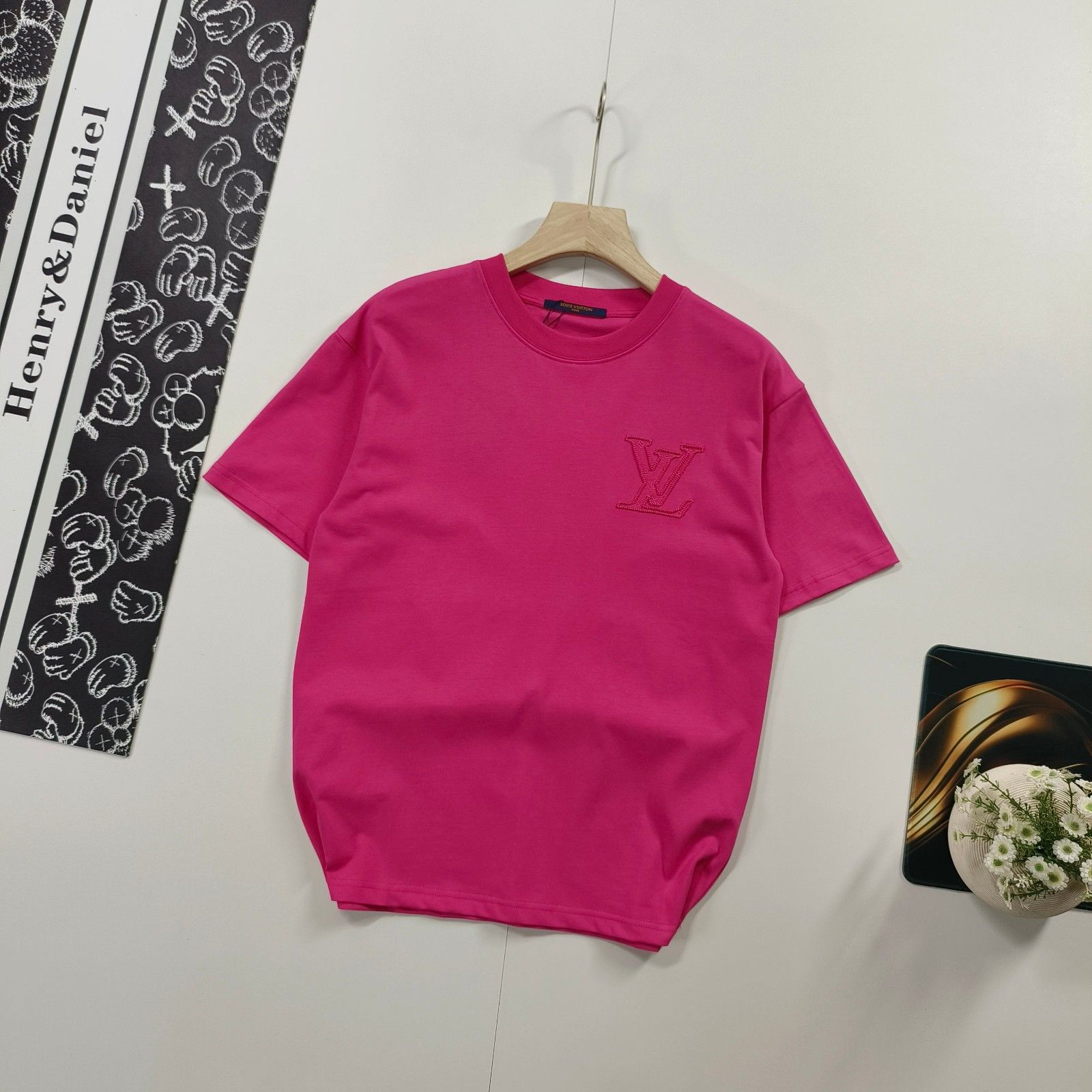 ルイヴィトン 半袖Tシャツ 夏の新作定番 カップル A30515