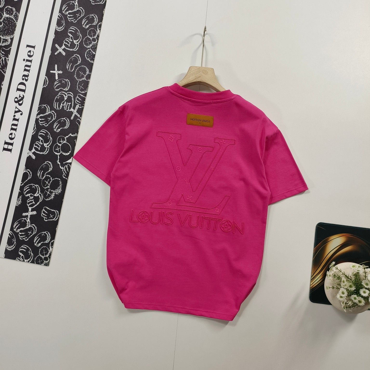 ルイヴィトン 半袖Tシャツ 夏の新作定番 カップル A30515