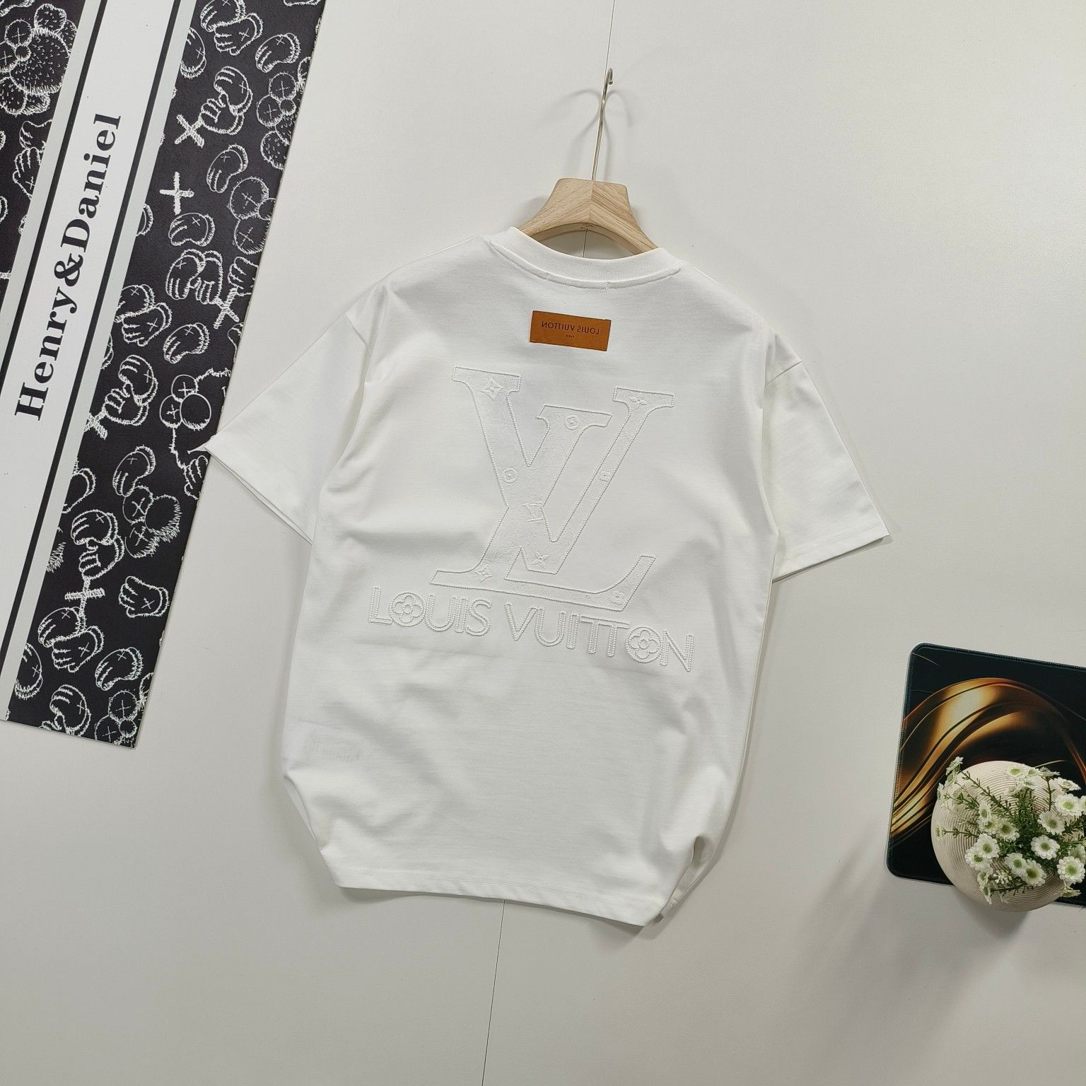 ルイヴィトン 半袖Tシャツ 夏の新作定番 カップル A30515