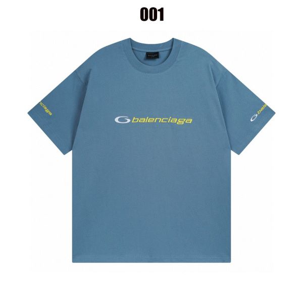 バレンシアガ 半袖Tシャツ 刺繍ロゴ 高品質 ゆったり A30535