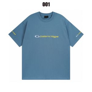 バレンシアガ 半袖Tシャツ 刺繍ロゴ 高品質 ゆったり A30535