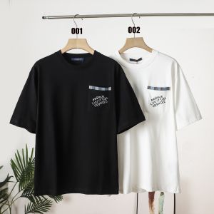 ルイヴィトン 半袖tシャツ 刺繍 ゆったり カップル A30534