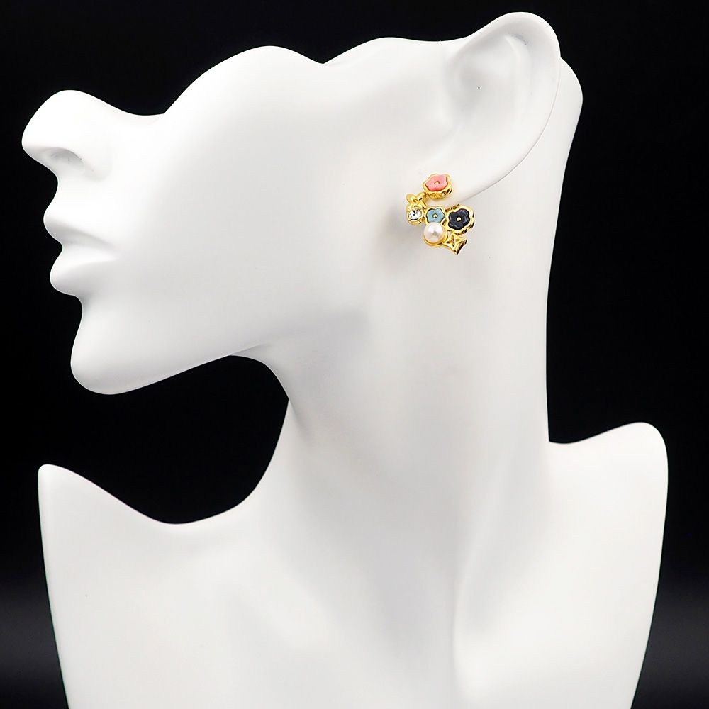 ルイヴィトン LV Botanica ピアス 可愛い 高級感 A30531
