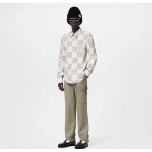 ルイヴィトン Damier 長袖シャツ 高品質 A30526