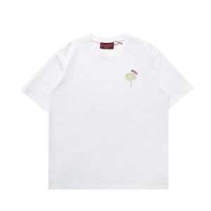 グッチ 半袖Tシャツ 花柄刺繍 カジュアル A30533