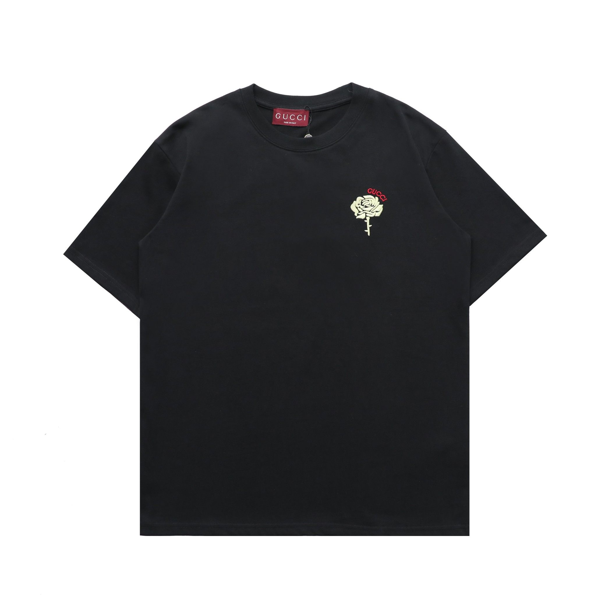 グッチ 半袖Tシャツ 花柄刺繍 カジュアル A30533