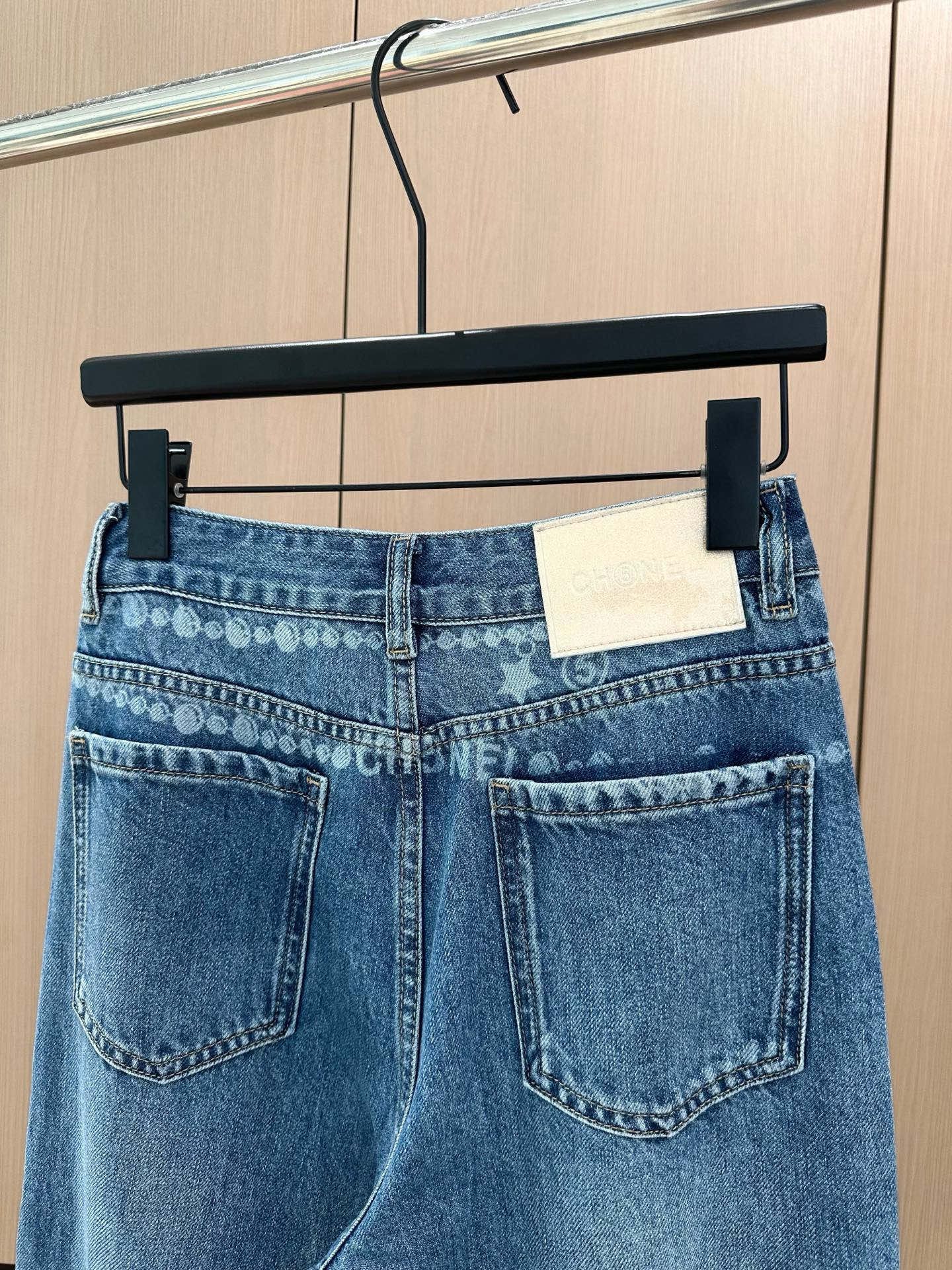 シャネル ジーンズ レディース ファション 日常 A30545