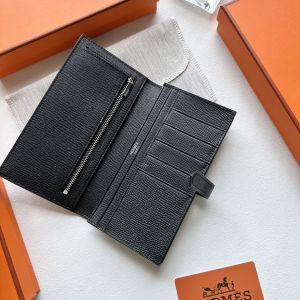 エルメス 長財布 ファスナー付き 小銭入れ レザー A30539