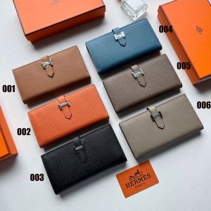 エルメス 長財布 ファスナー付き 小銭入れ レザー A30539
