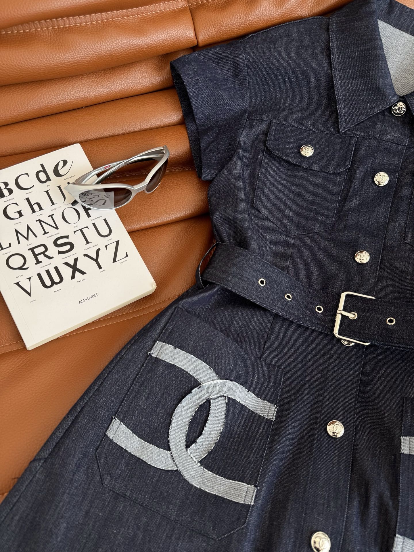 シャネル Vintage デニム ワンピース オシャレ A30558