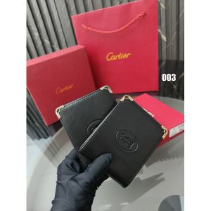 カルティエ 二つ折り財布 カードケース 高級感 6色 レザー A30553