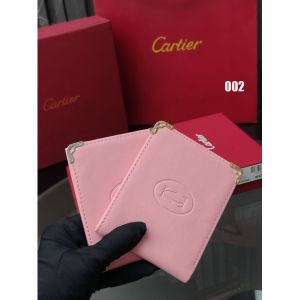 カルティエ 二つ折り財布 カードケース 高級感 6色 レザー A30553