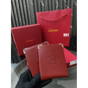 カルティエ 二つ折り財布 カードケース 高級感 6色 レザー A30553