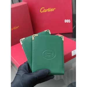 カルティエ 二つ折り財布 カードケース 高級感 6色 レザー A30553