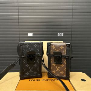ルイヴィトン TRUNK Vertical  スマホポーチ ミニバッグ ショルダーバッグ A30560