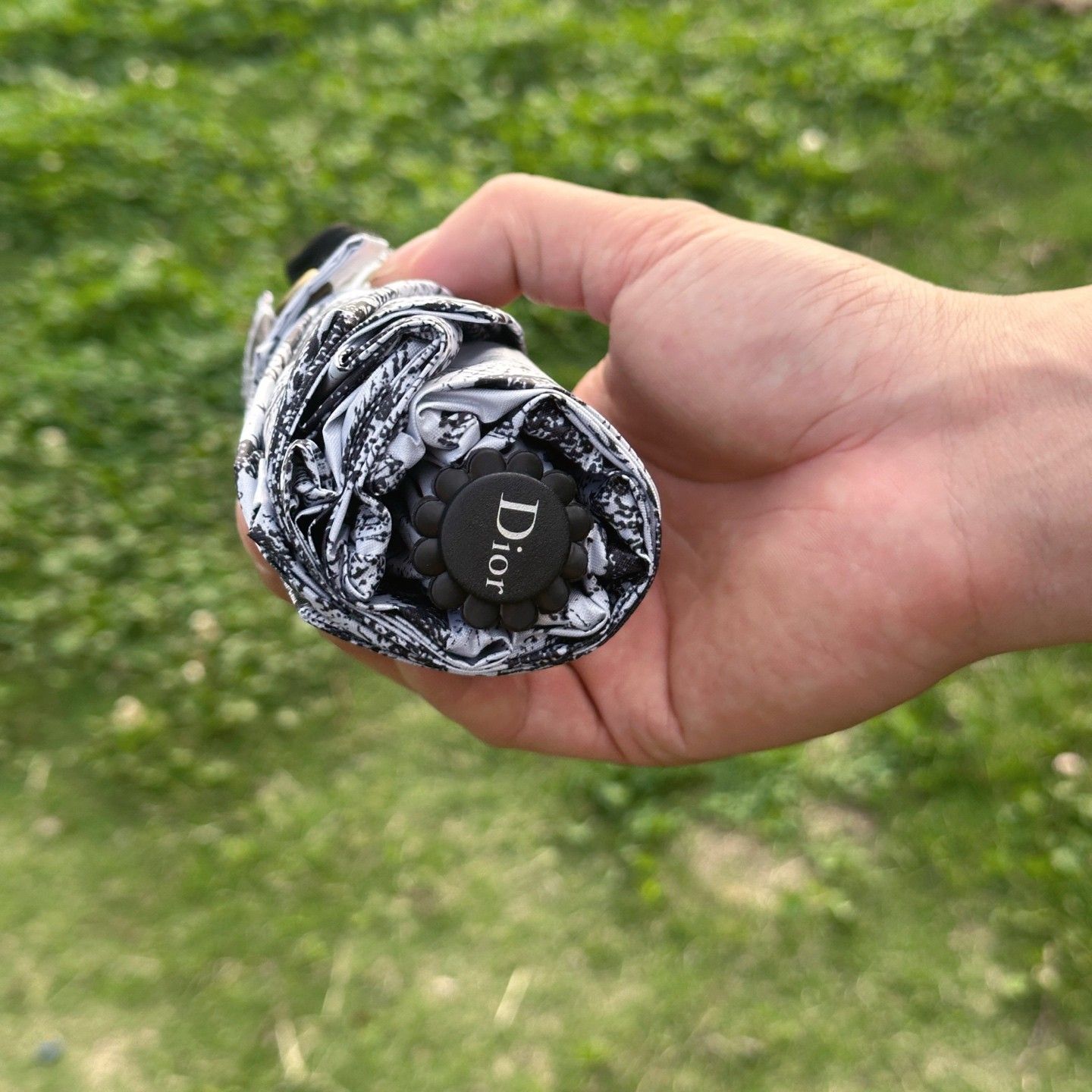 ディオール 日焼け止め傘 全自動折りたたみ傘 UPF>50 A30571