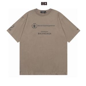 バレンシアガ 半袖Tシャツ 世界食糧計画 カップル A30579