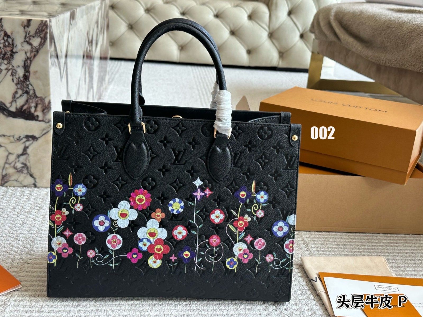 ルイヴィトン OnTheGo トートバッグ 高品質 レザー A30600