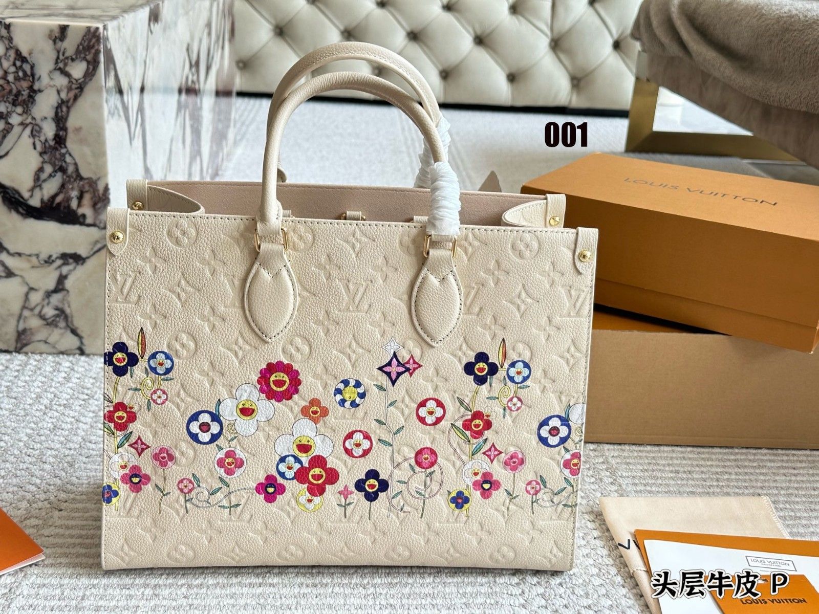 ルイヴィトン OnTheGo トートバッグ 高品質 レザー A30600