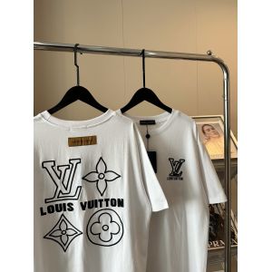 ルイヴィトン 半袖tシャツ 刺繍 日常 カジュアル A30594